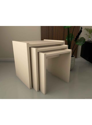 3 modern beige service tables - CT02 30x50x50 cm - pzsku/ZF8A646D4C0F5F6D992F3Z/45/_/1716719448/99aab1da-617f-467a-a719-60cb53e1a8a7