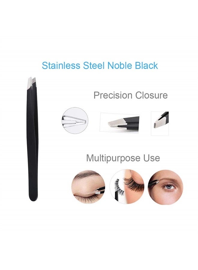 Summer Lemon Eyebrow Razor, 5 in 1 Eyebrow Kit, Professional Eyebrow Grooming Set, Eyebrow Trimmers Set for Women and Men, Including Brow Razors Trimmer, Brush, Eyebrow Scissors, Slant Tweezers - Image 5