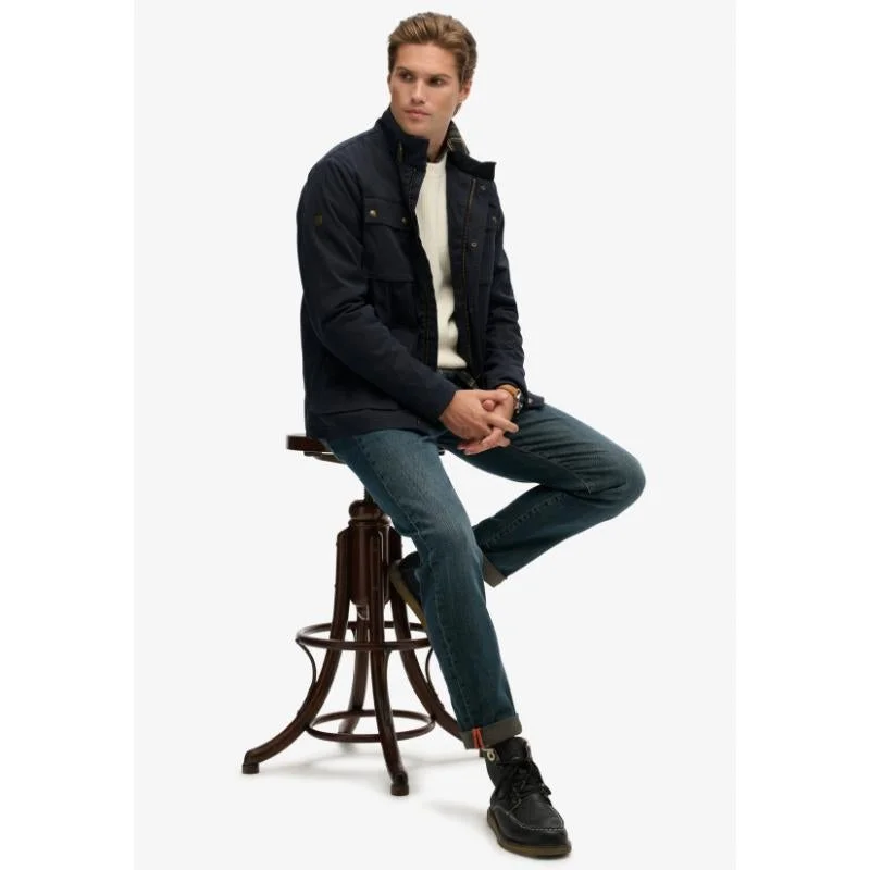 Superdry  Merchant Wax Racer Jacket for Men | Best Price UAE