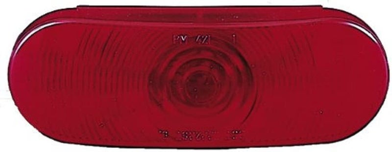 Peterson Manufacturing 421R Red 6.5-Inch Oval Stop Turn and Tail Light - Image 1