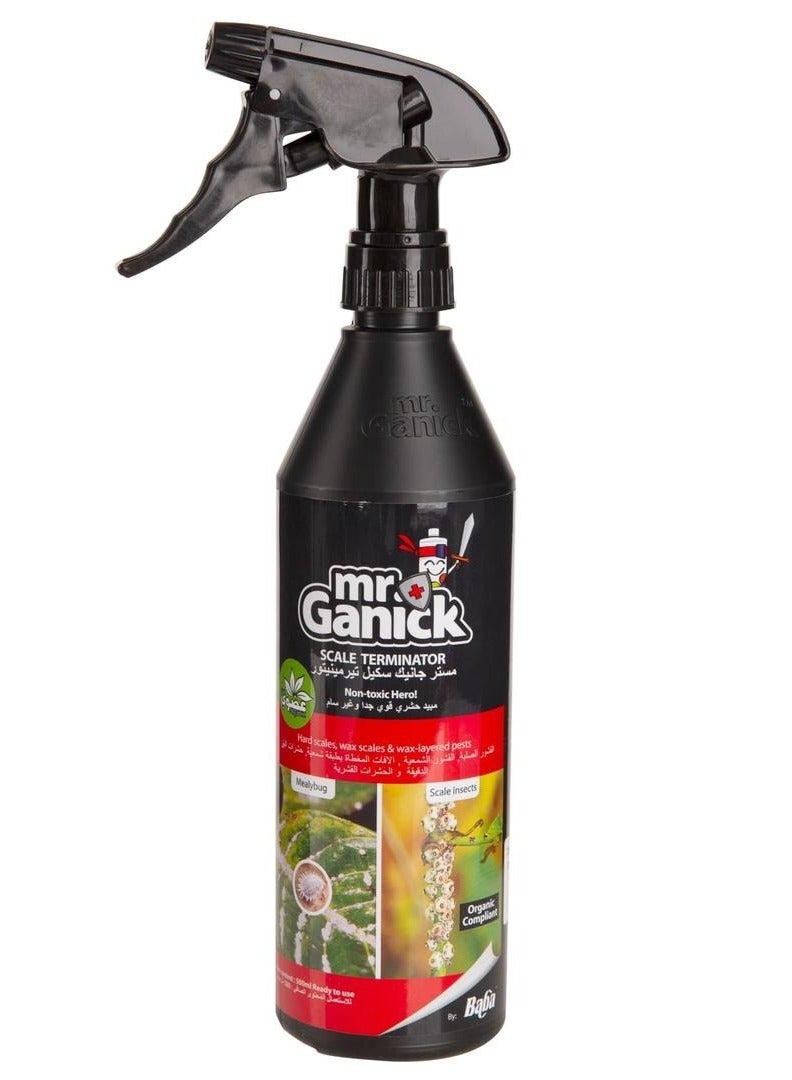 DESERT ENERGY Mr. Ganick Organic Insecticide for Plants 500 ml Ready to spray - Image 1