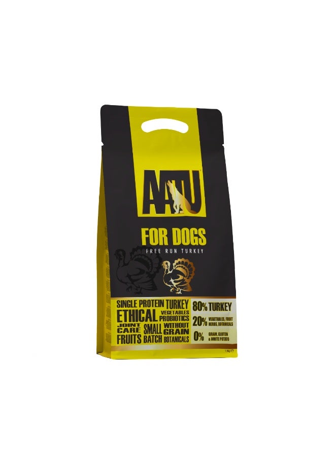 AATU Free Run Turkey Dry Dog Food - Image 1