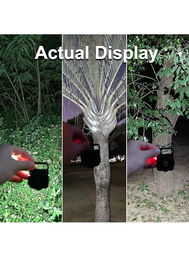 PROTON Mini Flashlight 800Lumens COB Bright Rechargeable Keychain Flashlights 4 Light Modes Portable Pocket Light with Folding Bracket Bottle Opener and Magnet Base for Camping Fishing Walking - Image 3