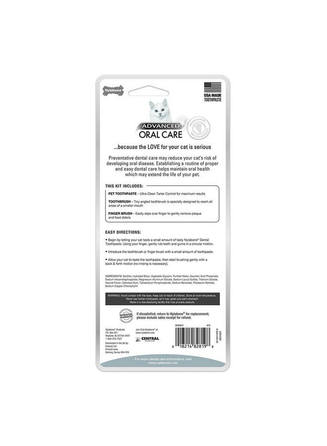Nylabone 3 Pack of Advanced Oral Care Cat Dental Kits - Image 2