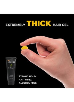 Hair Situation Hair Situation Mr. Dapper Matte Look - Extra Strong Firm Hold Hair Gel for Men, Made for All Hair Types, Anti-Humidity Shield, Anti-Frizz and Fly Away, Alcohol-Free, No Flake Formula 6 Fl Oz  - Image 5