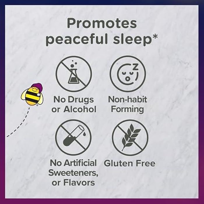 Zarbee's Kids Melatonin Sleep Supplement Liquid, 1mg Melatonin, Drug-Free & Effective, Easy to Take Natural Berry Flavor for Kids Ages 3 and Up, 1 Fl Oz Bottle - Image 4