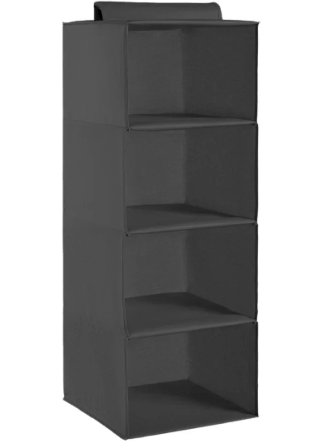 بييف Yuvalin Inside Wardrobe Organizer Luxury Box of 4 with Shelves Black