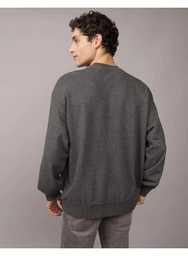 American Eagle Fleece Crew Neck Sweatshirt