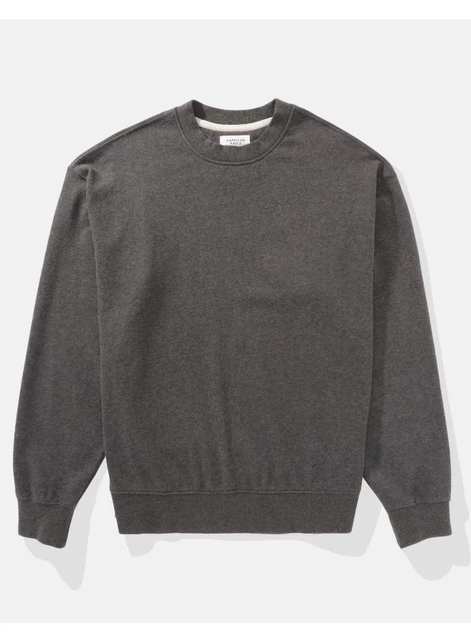 American Eagle Fleece Crew Neck Sweatshirt
