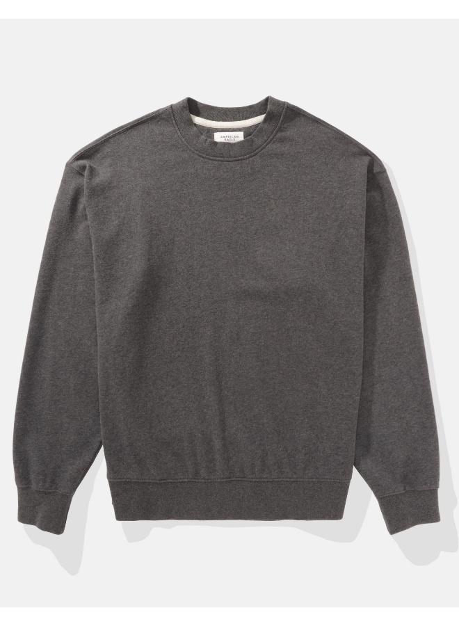 American Eagle Fleece Crew Neck Sweatshirt  - Image 3