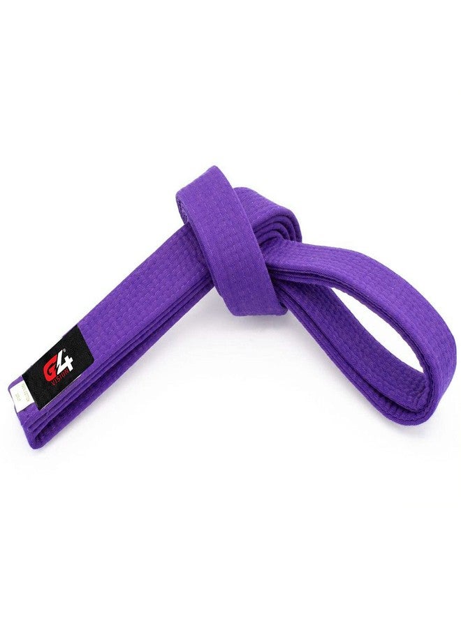 G4 VISION Black Karate Belts Martial Arts Uniform Ranking Taekwondo Karate Judo BJJ Colored Ranking Belt Aikido Kempo Sports for All Purpose - Image 1