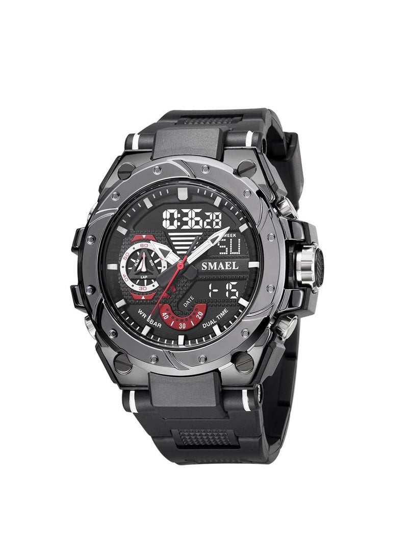 SMAEL Outdoor Sports Digital Watch Wristwatch LED Stopwatch Waterproof - Image 1