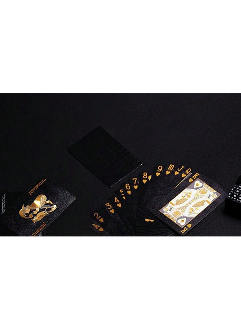 ورق لعب | بطاقات بلوت | بطاقات كنكان | أوراق لعب فاخرة | ورق لعب مقاوم للماء | بطاقات سوداء ذهبية | ألعاب جماعية | ألعاب حفلات | هدايا ترفيهية - Image 3