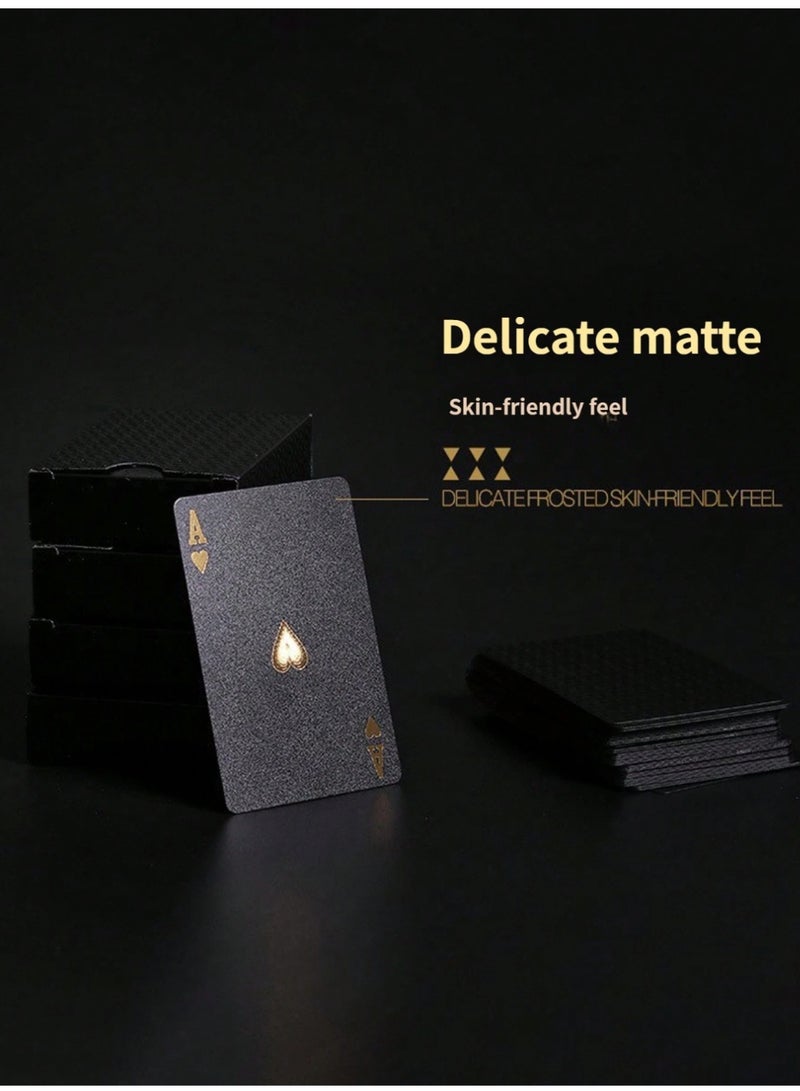 ورق لعب | بطاقات بلوت | بطاقات كنكان | أوراق لعب فاخرة | ورق لعب مقاوم للماء | بطاقات سوداء ذهبية | ألعاب جماعية | ألعاب حفلات | هدايا ترفيهية - Image 4