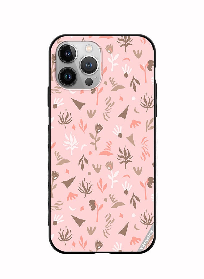 VR CREATIVE Protective Case Cover For Apple iPhone 12 Pro Max Flower Seamless Pattern In Beautiful Abstract Style Design Multicolour - Image 1