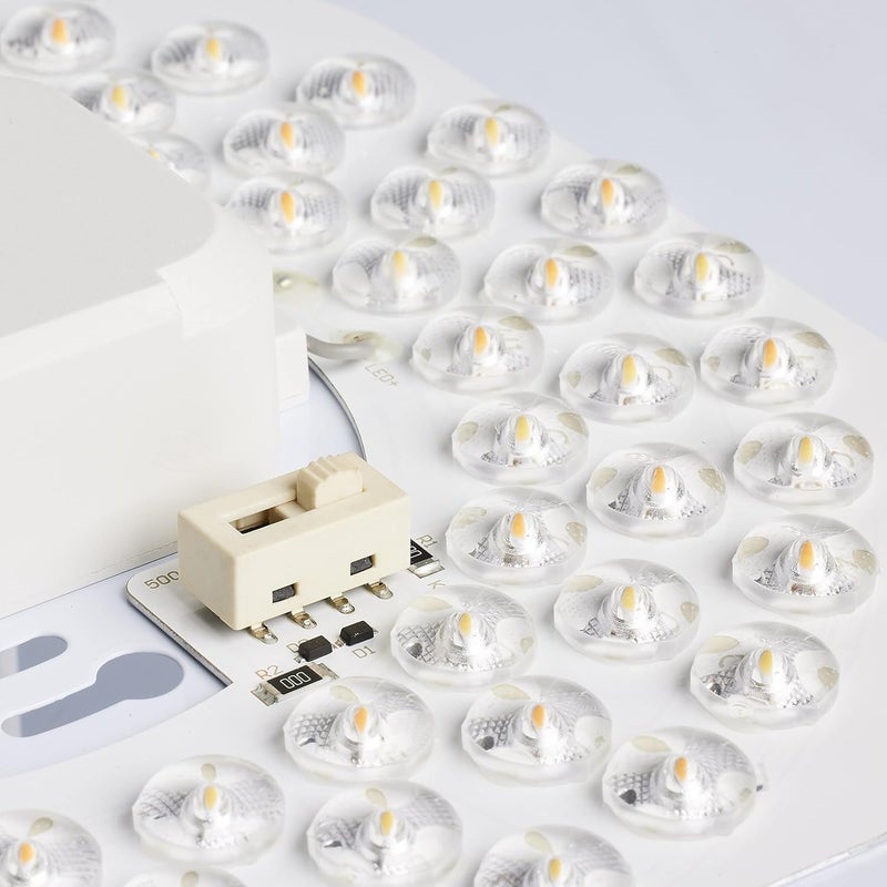 Nuvo 621219 Color TemperatureSelectable LED Flush Mount Ceiling Light with Motion Sensor White 19Inch Round - Image 5