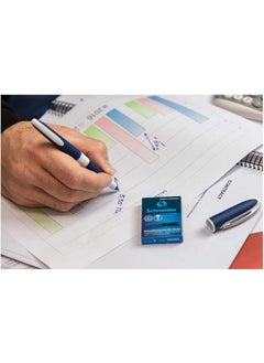 Schneider Blue One Change Pilot Pen Refill Pack of 5  - Image 3