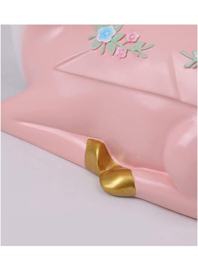 Creative Tissue Box Cover Lovely Decorative Ornaments for Coffee Table Bedroom Dressers Home Decor/Pink - Image 4