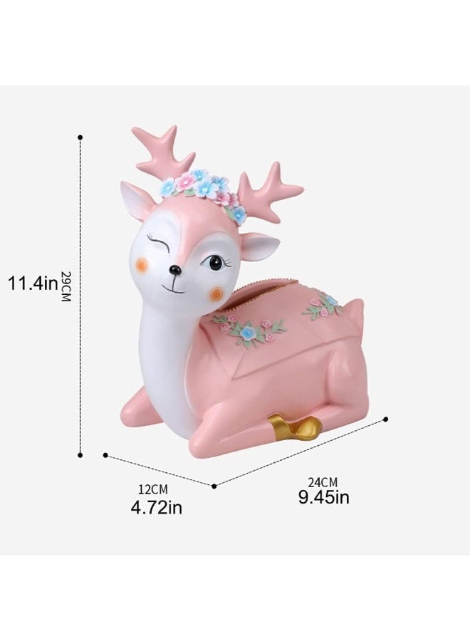 Creative Tissue Box Cover Lovely Decorative Ornaments for Coffee Table Bedroom Dressers Home Decor/Pink - Image 5