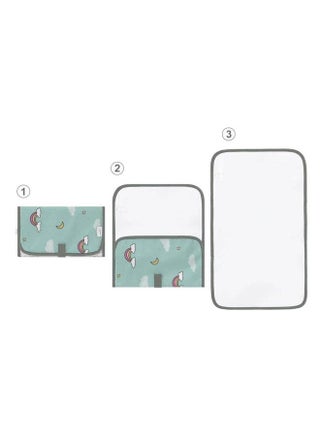 Travel Changing Mat Rainbows with Its Simple, Catchy Design, This Waterproof Diaper-changing Mat Can Be Squeezed Into Any Bag So You Can Take It Every Time on the Go. - pzsku/ZF8A77898EDF8BA4580B2Z/45/1751371542/bdc8b6f8-f0a3-4806-98c8-e8876c16715f