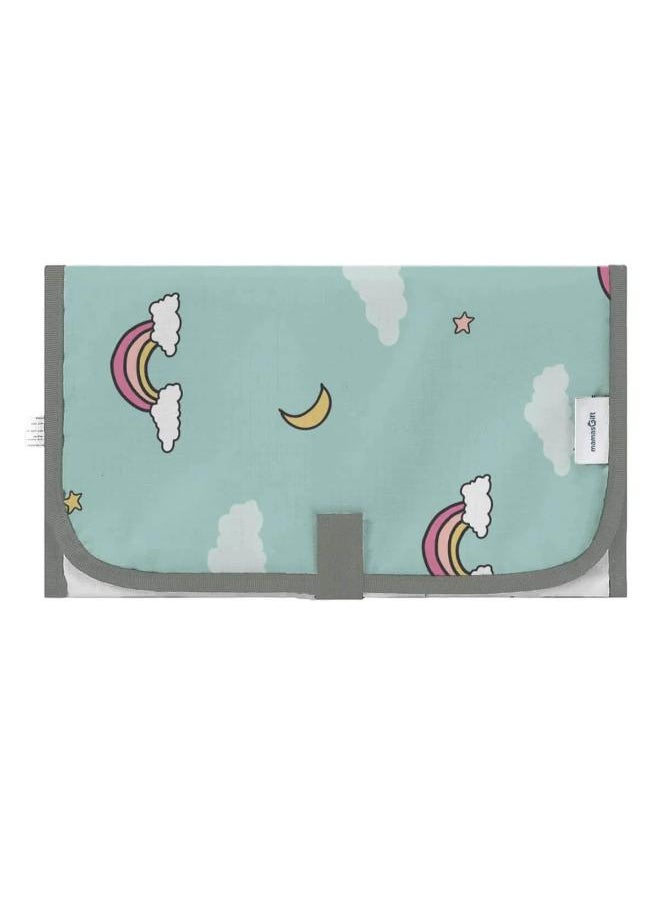 Mamas Gift Travel Changing Mat Rainbows  - Image 1
