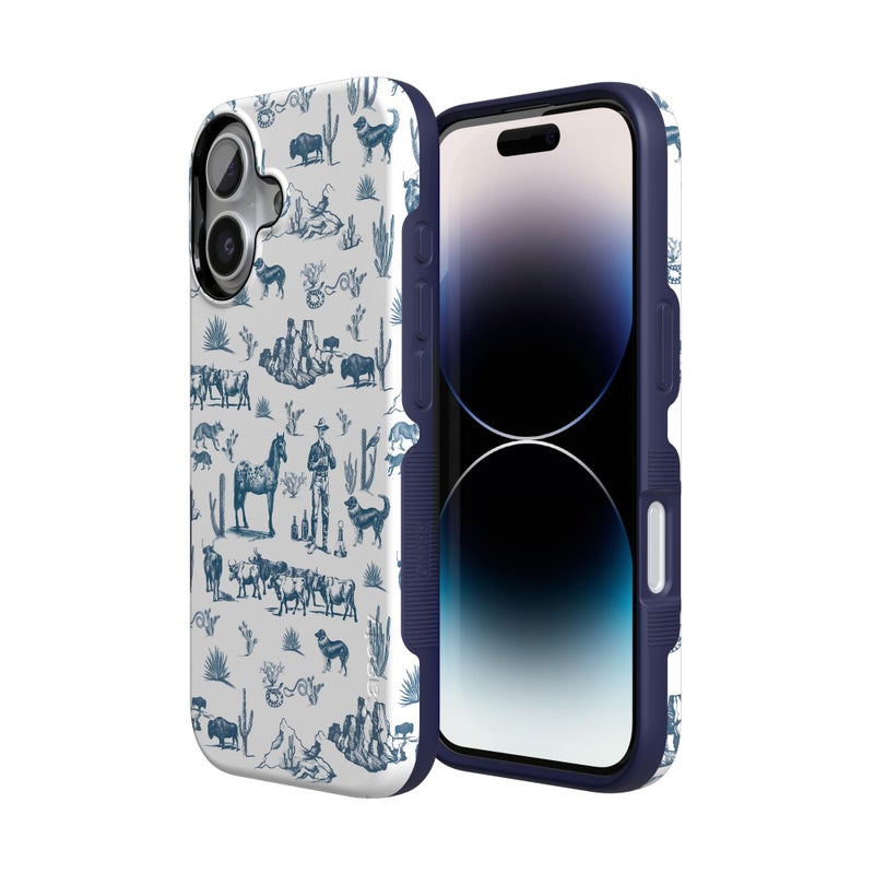 Casely iPhone 17 Case | Wild West Adventure | Desert | Bold Protective Design | Compatible with MagSafe - Image 2