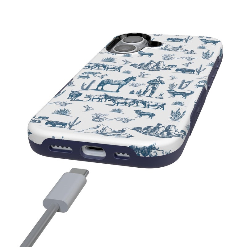 Casely iPhone 17 Case | Wild West Adventure | Desert | Bold Protective Design | Compatible with MagSafe - Image 5