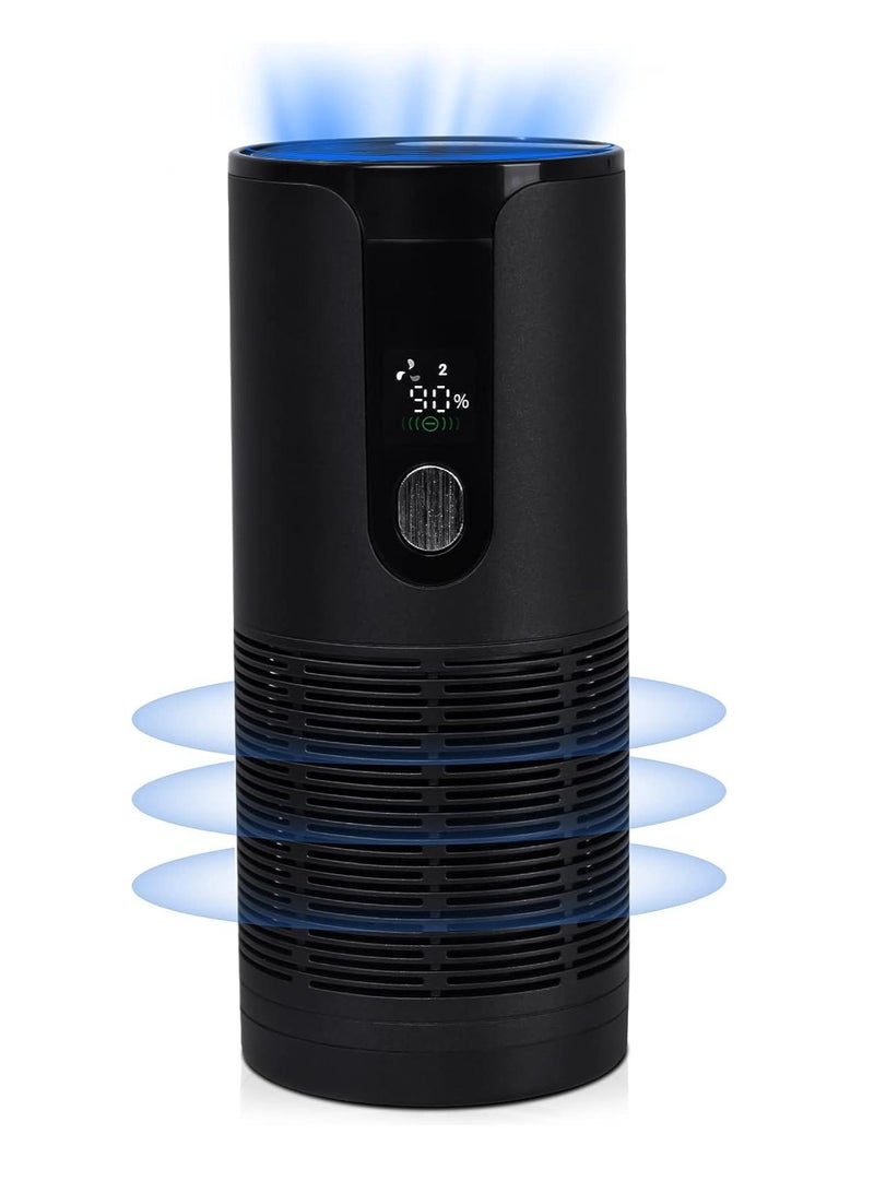 Furtey Mini Silent Air Purifier Rechargeable Portable Suitable for Cars Home and Office - Image 1