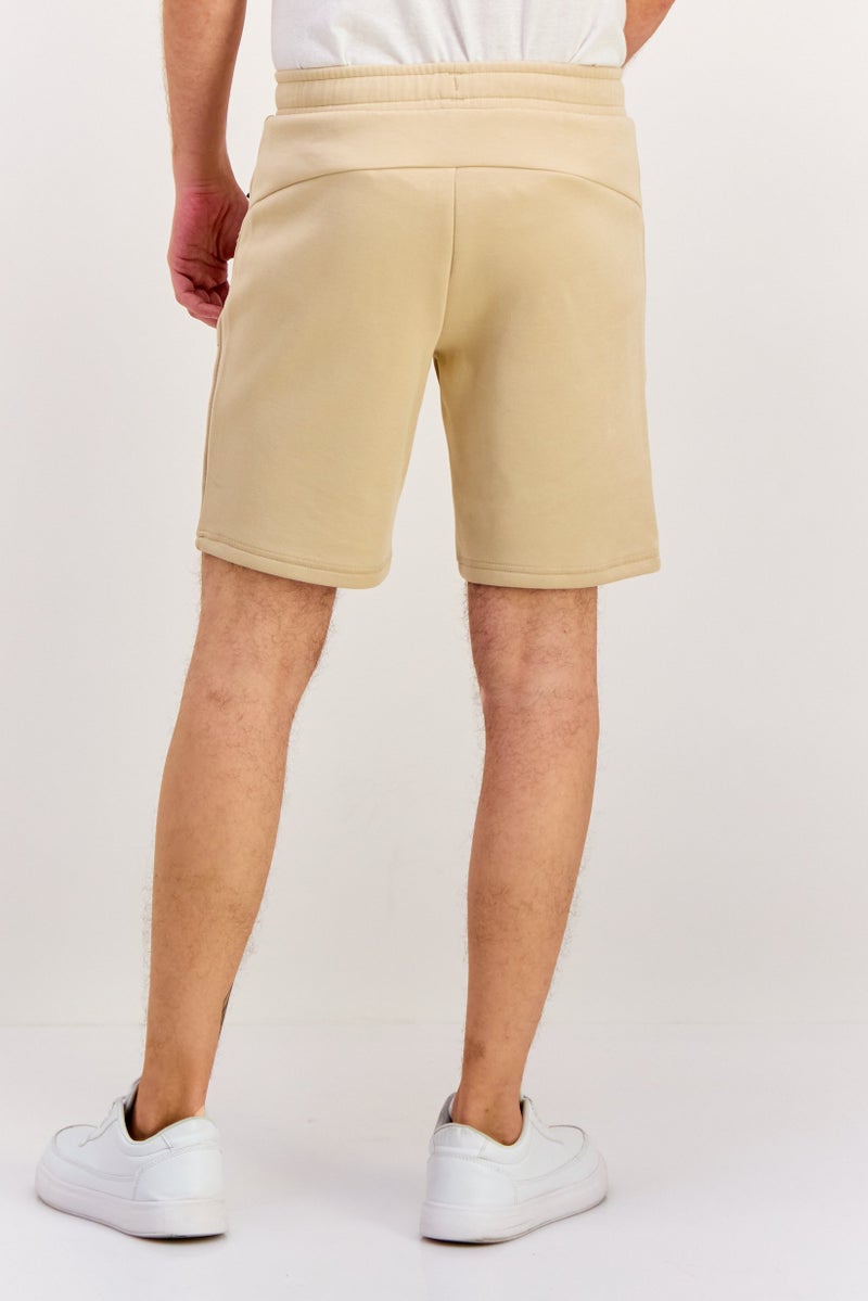 PUMA Men Sportswear Fit Drawstring Outdoor Shorts, Beige - Image 3