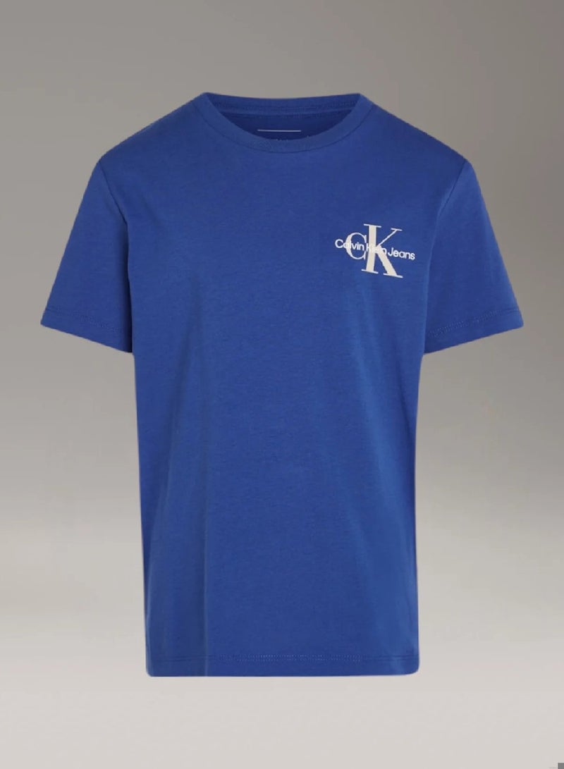 كالفن كلاين جينز تيشرت مزين بشعار كلفن كلاين للجنسين - Image 4