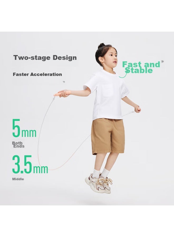 Keep Children's Counting Jump Rope, For Primary And Secondary School Students' Exam Training And Beginners, Coral Pink - Image 4