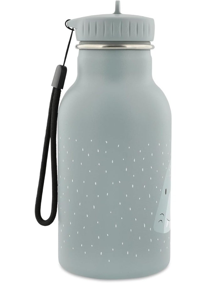 Trixie Children's Stainless Steel Water Bottle 350ml - Mr. Shark - Image 2