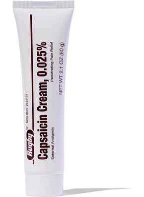 RUGBY LABORATORIES Rugby Capsaicin 0.025% Cream for Penetrating Pain Relief - 2.1 Oz (60g) - 3 Pack 