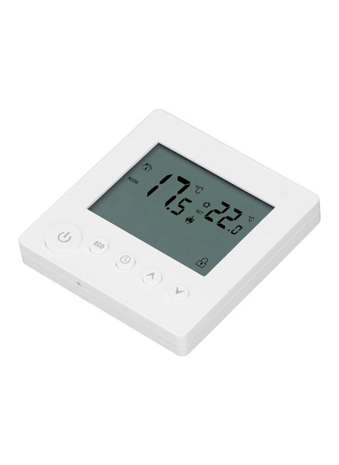 Thoraya Digital Thermostat 4500W High Power Electric Floor Heating Temperature Control Thermostat for Office Mall AC 90V to 240V White  - Image 5