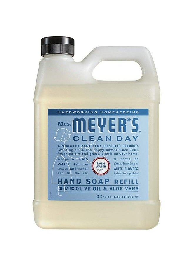 Mrs. Meyer's Clean Day Mrs Meyers Clean Day Liquid Hand Soap Refill 1 Pack Lemon Verbena 1 Pack Rain Water 33 Oz Each  - Image 4