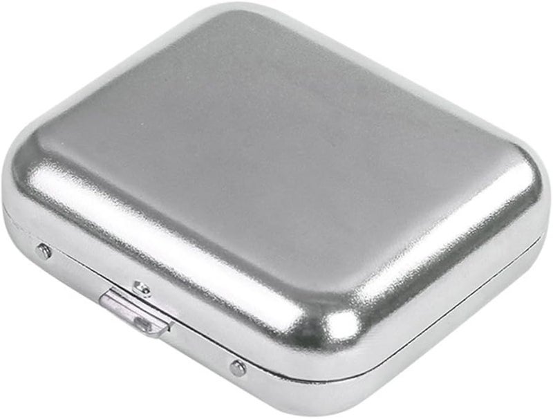 منفضة سجائر معدنية محمولة مقاومة للرياح للسجائر والسيجار، مدمجة للسيارة والسفر - Image 1