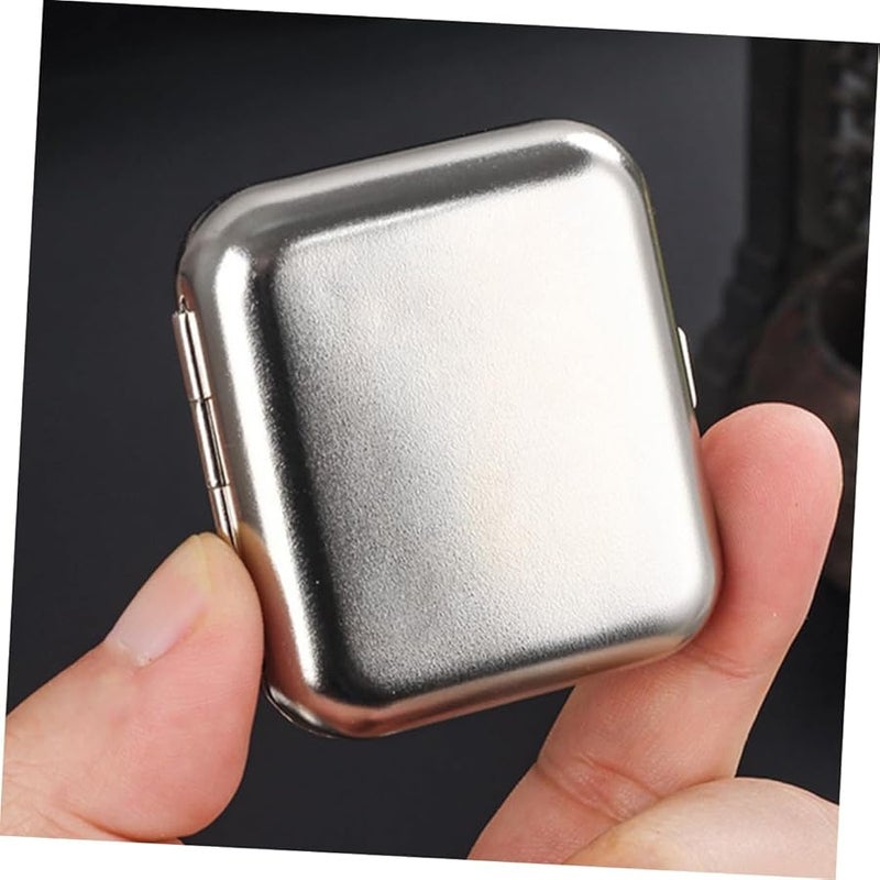 منفضة سجائر معدنية محمولة مقاومة للرياح للسجائر والسيجار، مدمجة للسيارة والسفر - Image 4