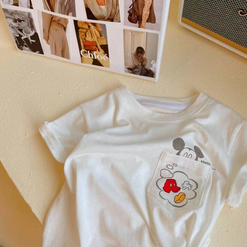 Children's Cartoon T-Shirt Striped Short Sleeve 2026 Summer - Image 3