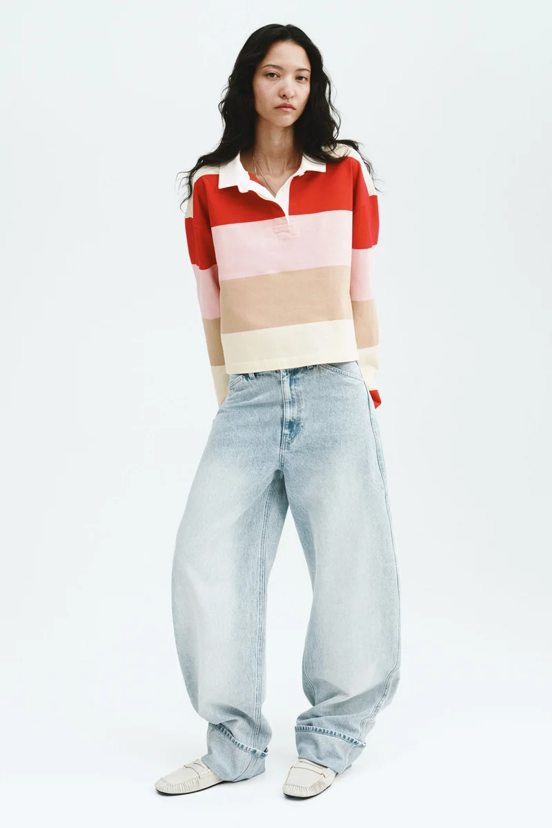 H&M  Short rugby shirt for Women | Best Price UAE