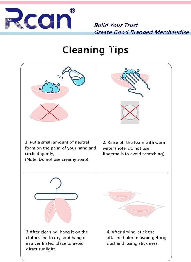 Rcan - Lingerie for Women's Strapless Invisible Adhesive Bra Lift Push Up Rabbit Ears Bra Seamless Edge Adjustable Underwear Reusable Backless Slip Dress Wedding Dress - Image 1