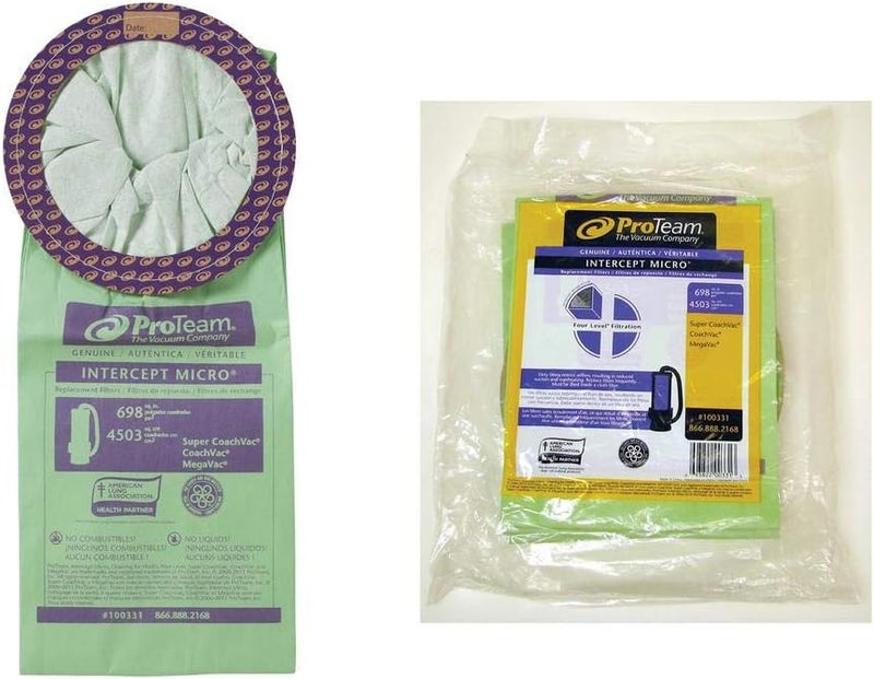 ProTeam 10 Quart Backpack Vacuum Bags - Image 3