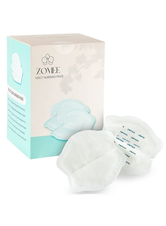 Zomee Disposable Breast Pads for Breastfeeding - Ultra-Absorbent/Leak-Proof/Discreet/Secure - Highly Portable: Individually Wrapped - Soft & BPA-Free (Pack of 200) - Image 1