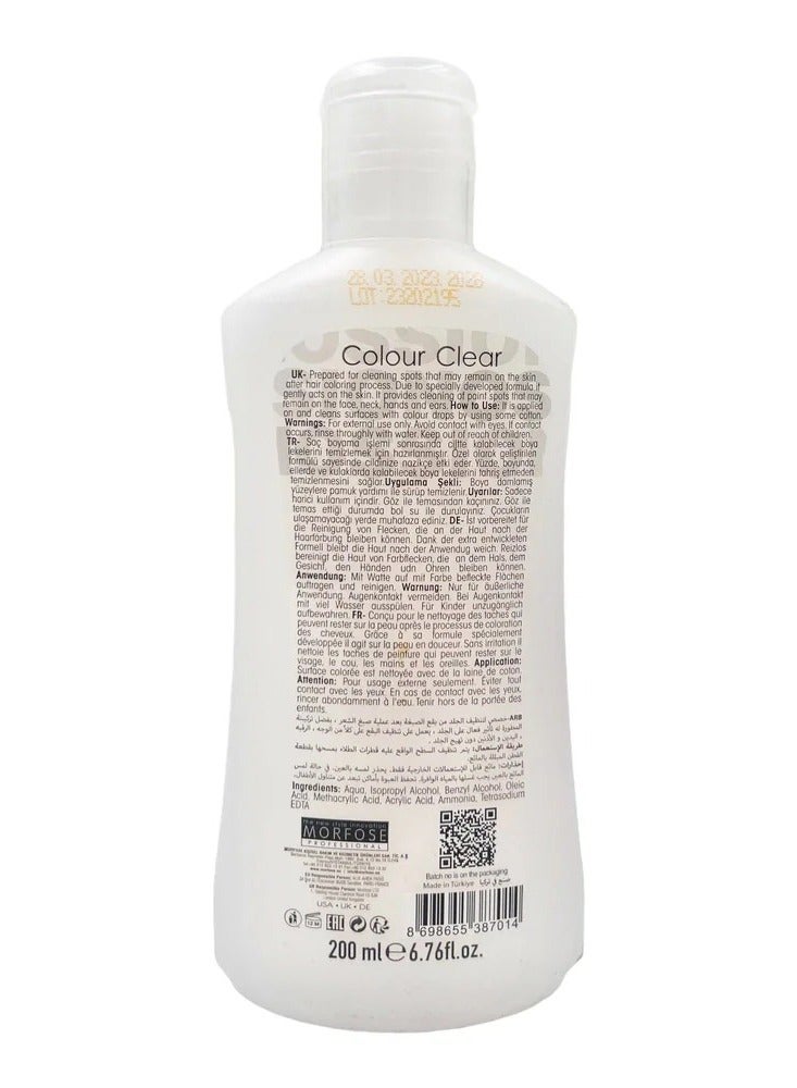 Morfose Ossion Professional Hair Color Stain Remover - 200ml - Image 5