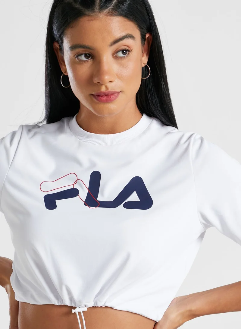 FILA Nicoletta Cropped T-Shirt