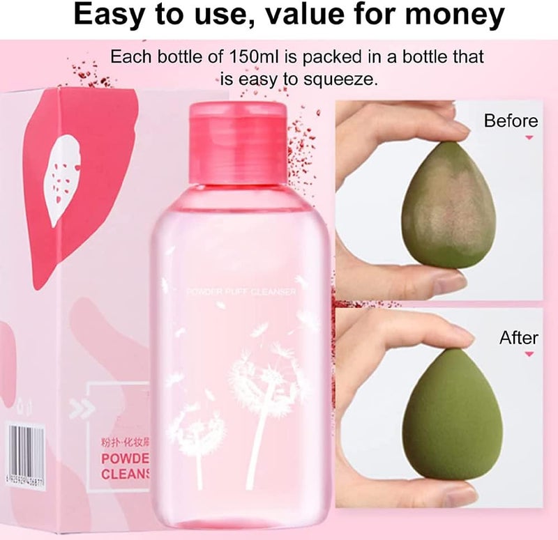 Goreem Professional Brush Cleaner Liquid Makeup Brush Cleaner for Cleaning Makeup Sponges Brushes & Applicators - Image 1