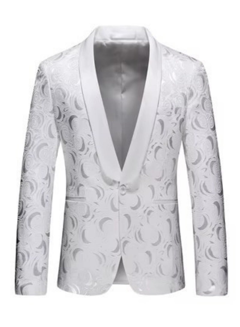 Shougu New Slim Fit Business Casual Fashionable Suit Jacket  - Image 1
