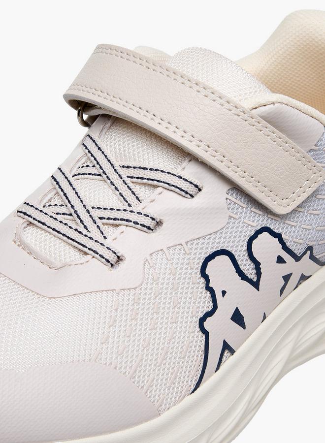 Kappa Unisex Logo Print Hook and Loop Sports Shoes - Image 4