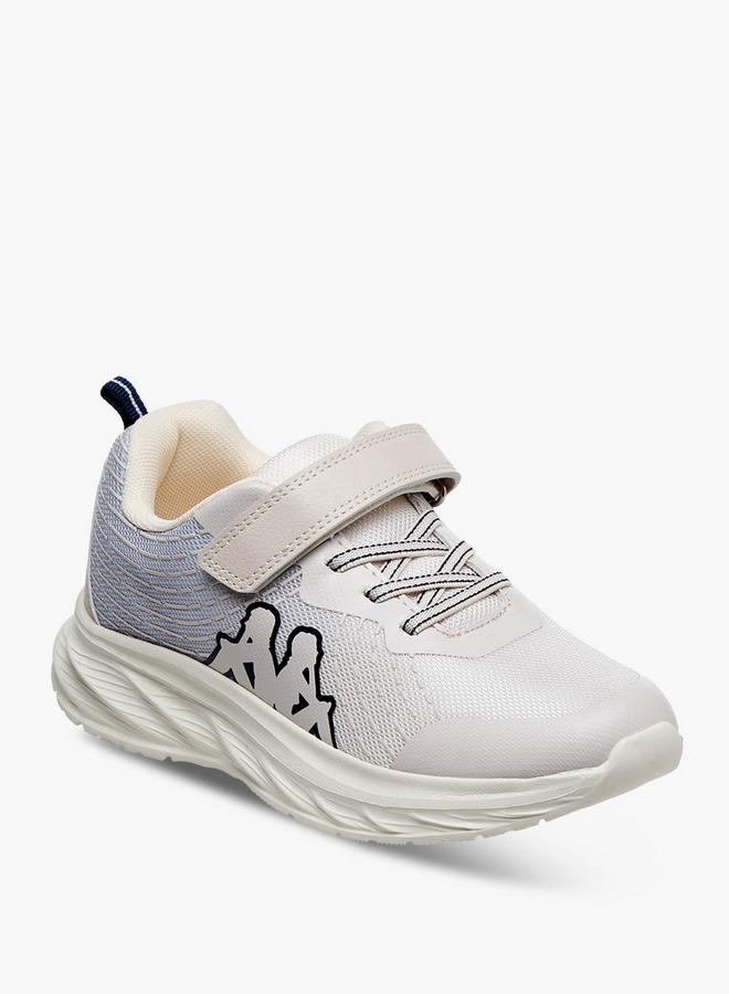 Kappa Unisex Logo Print Hook and Loop Sports Shoes - Image 1