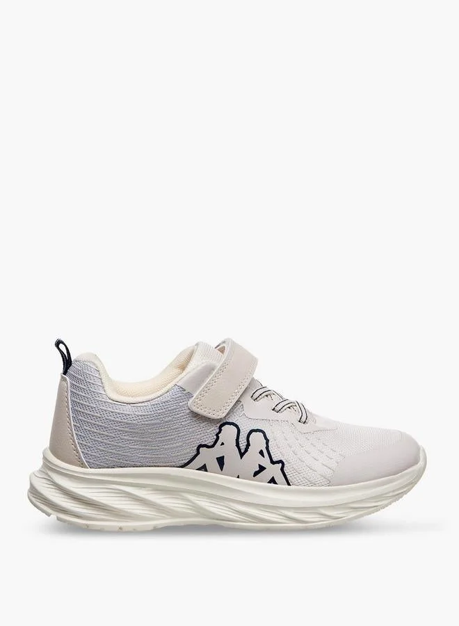 Kappa Unisex Logo Print Hook And Loop Sports Shoes
