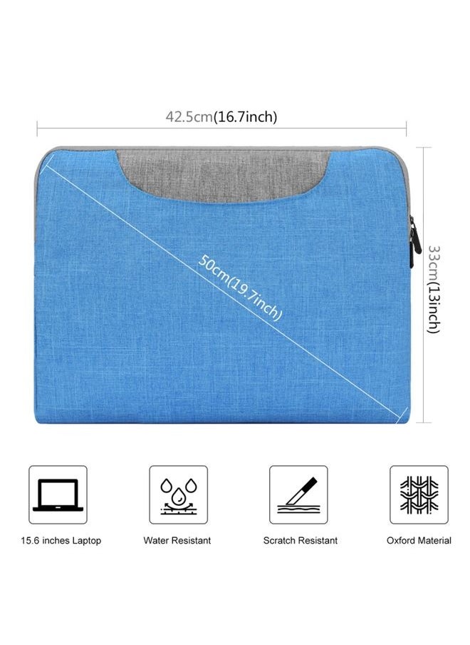 BURAQ - HAWEEL 15.6inch Laptop Handbag, For Macbook, Samsung, Lenovo, Sony, DELL Alienware, CHUWI, ASUS, HP, 15.6 inch and Below Laptops(Blue) - Image 1